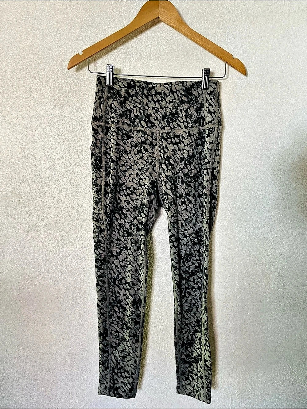 Icebreaker Women’s Fastray Forest Shadow Leggings Metro Heather Size Small